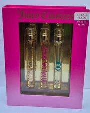 Juicy Couture Oui Splash Viva La Juicy & Gold Eau De Parfum Travel Spray Set