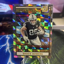 2025  Donruss Brock Bowers Action All Pros #AAP-BBO Las Vegas Raiders