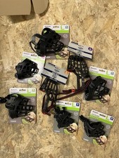 Job Lot x8 Basket Muzzle For Dogs Various Brands Various Sizes