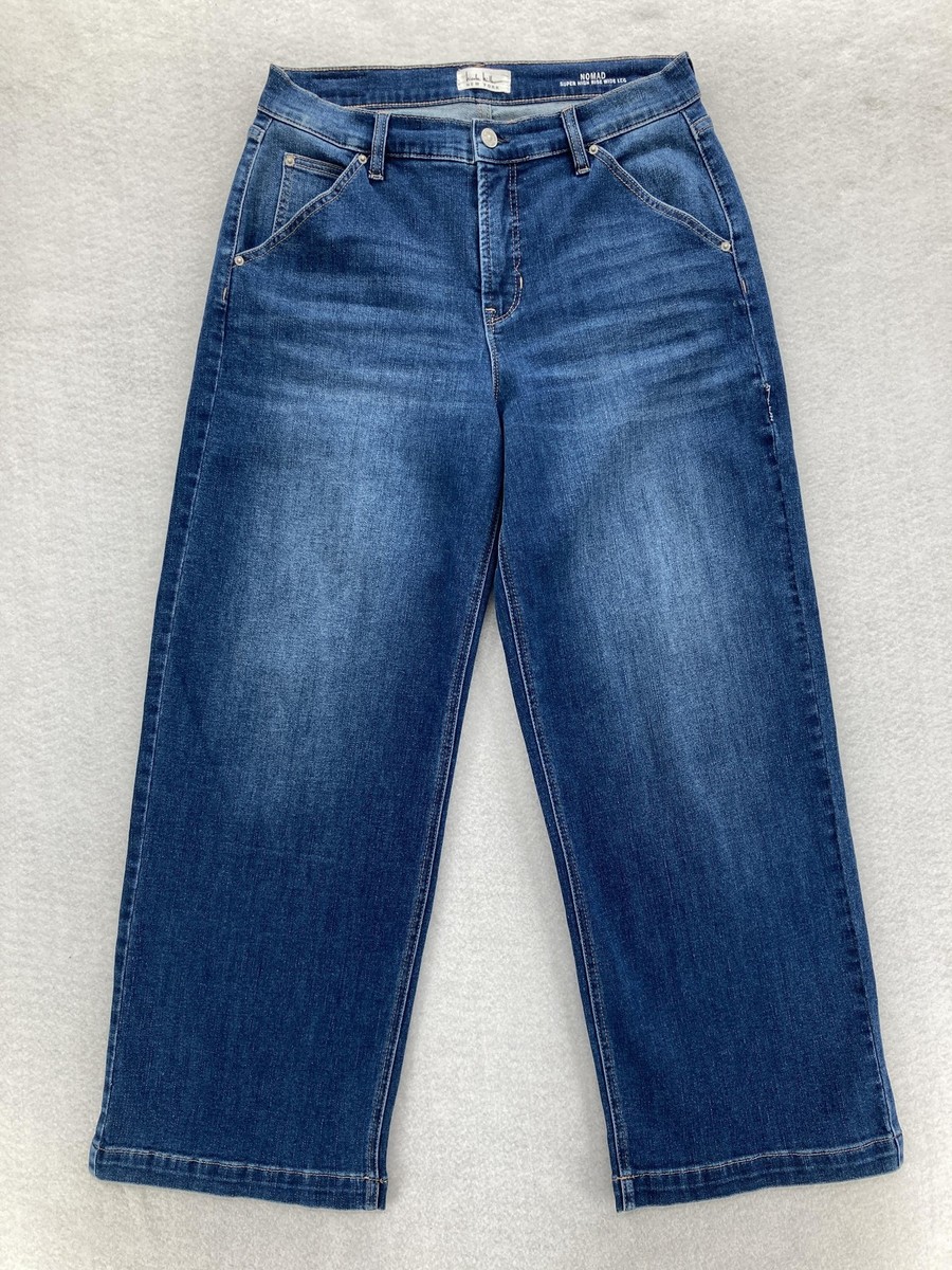 Nicole Miller New York Jeans Womens 10 Blue Nomad Super High Rise