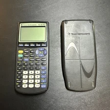 Texas Instruments TI-83 Plus Graphing Calculator Black Tested Works W1