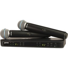 Shure BLX288/B58 Wireless Dual Vocal System w/2 Beta 58A HH Transmitters Bnd H10