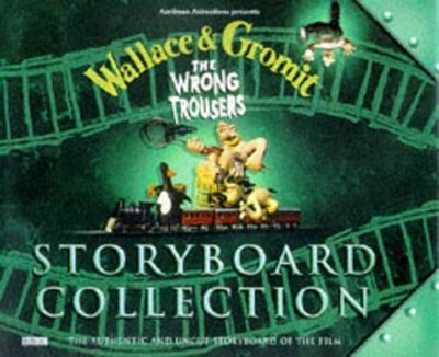 Wallace & Gromit- the Wrong Trousers Storyboard Co(Laminated... by BBC Paperback