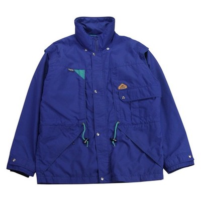 Eider Goretex Jacke Herren XL Lila Grün Nylon Outdoor Walking Mantel Parka