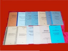 13 x NVA Dienstvorschrift Nachweisbuch Eintr&auml;ge Gefechtsausbildung DDR KVP VP