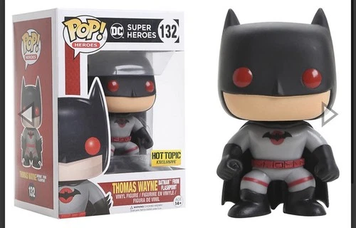 Funko Pop! Vinyl: Thomas Wayne #132, Scarecrow Imposter #125, Joker #492 - Excl…