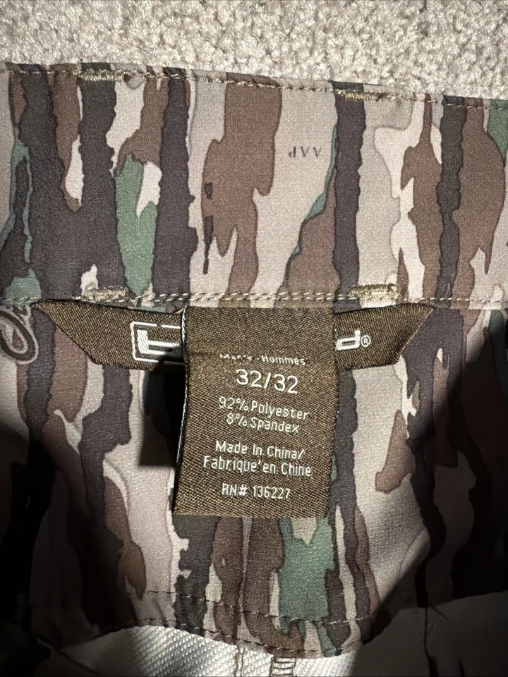 Полосатые легкие оригинальные охотничьи штаны Realtree размер 32/32 - Изображение 2 из 2