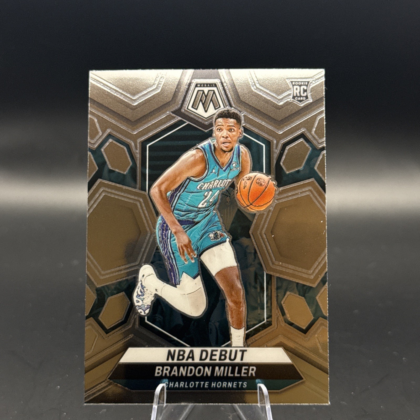 2023-24 Panini Mosaic - NBA Debut Brandon Miller #252 (RC)