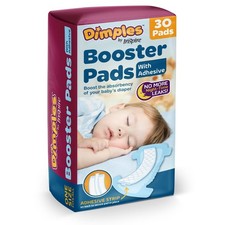Inspire Dimples Booster Pads, Baby Diaper Doubler with Adhesive - Boosts Dia...