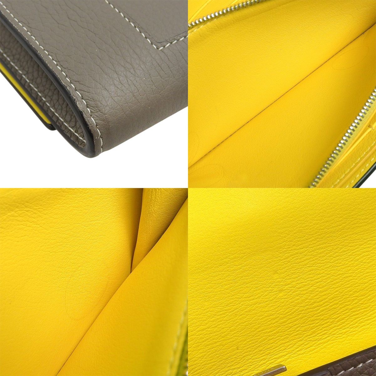 CELINE Large Flap Wallet Multi Function Leather S… - image 7