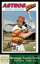 1977 Topps - Greg Gross - #614 Houston Astros