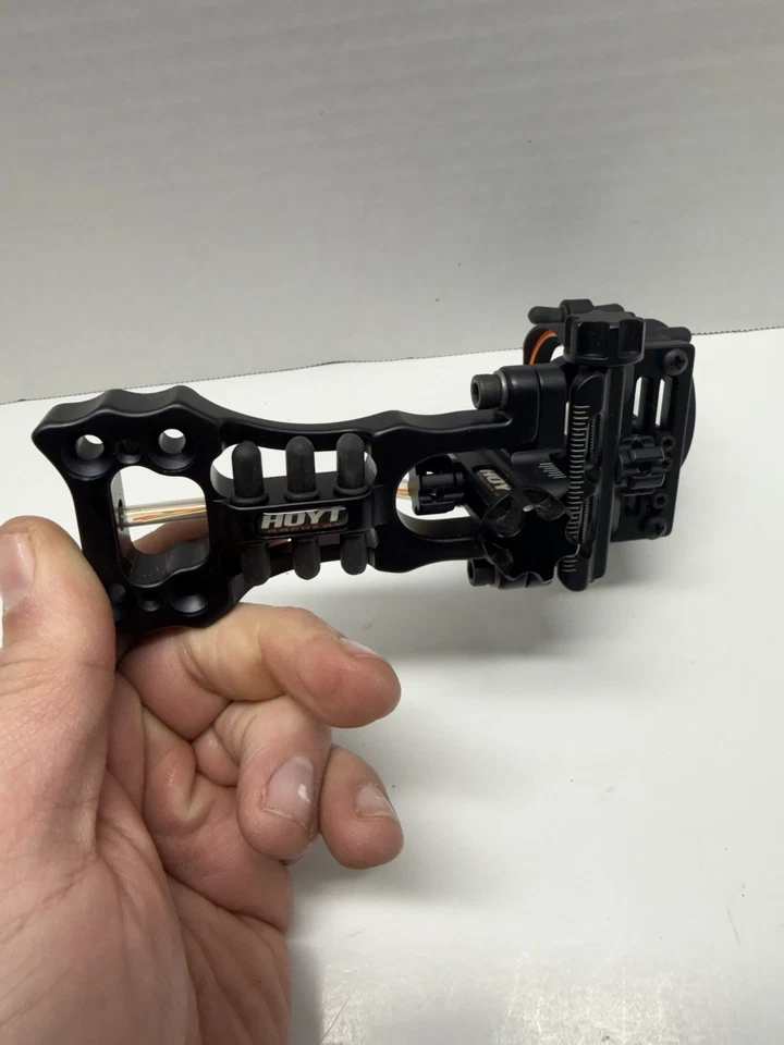 *Apenas Usado* MIRILLA FIBRA ÓPTICA MICRO AJUSTE SERIE HOYT PRO 5 PINES Foto 4 de 4