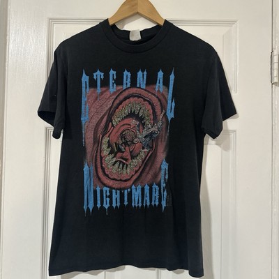1989 Vintage Vio-lence Eternal Nightmare Album Tee Rockware Size Large