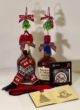 Maker’s Mark Ambassador Holiday Promotional Bottle Decorations And Headband