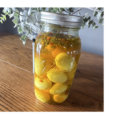 Ball Homemade Pickled Eggs Pantry Jar Expiration 2026 Egg Product Pickled Food