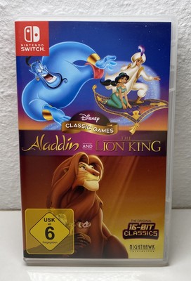 Nintendo Switch Disney Classic Games Collection: Aladdin and The Lion King