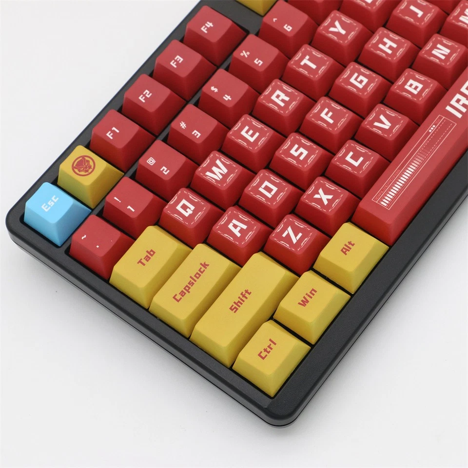 Marvel Iron Man CHERRY G80-3000S mechanical keyboard PBT keycap UBS peripheral - Image 3 of 4