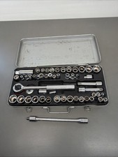 Vintage Socket Wrench Set Set In Metal Case Bt17 Vintage Socket Wrench Set Set In Metal Case Bt17