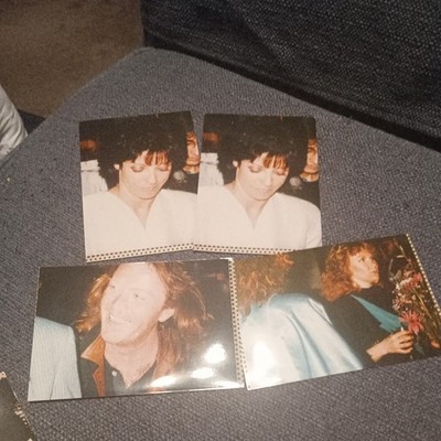 Sammlung von 7 Fotos vom Eurovision Song Contest 1987. Farbe 6 x 8
