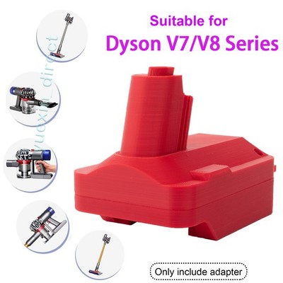 Adapter for Bauer 20V Series Li-ion Battery Convert to for for Dyson V7/V8 Tools