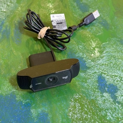Logitech V-U0028 Webcam Open Box NEW HD Pro C920 Black Logi 1080P Live Streaming