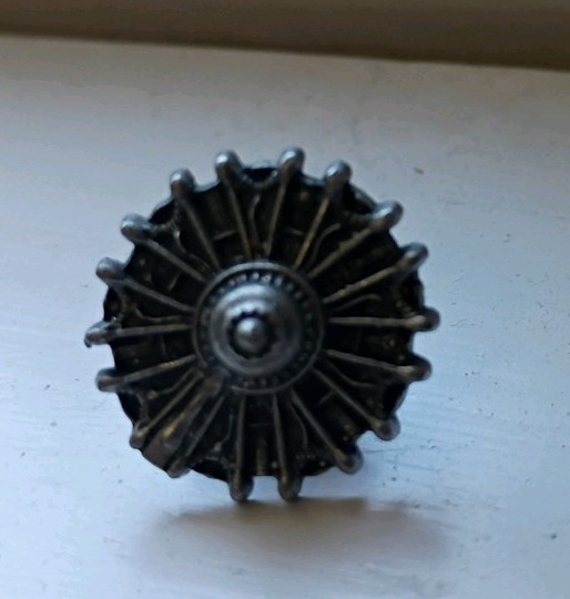 Vintage Pratt And Whitney Pin Badge Radial Engine Airplane Aircraft Aviation