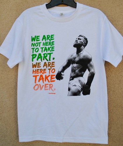 Conor McGregor T Shirt Mens Take Over 