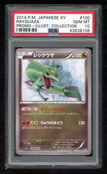 Rayquaza 100/XY-P Promo Japanese Illustration Collection