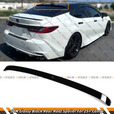 For 25-26 Toyota Camry LE XLE SE XSE JDM Gloss Black Rear Window Roof Spoiler