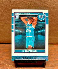 2024-25 Panini NBA Hoops - Rookies KJ Simpson Jr. #272 (RC)