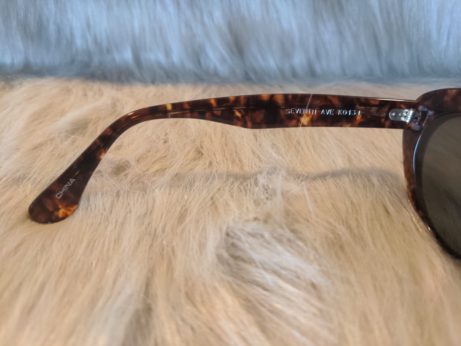 DKNY Sunglass Frames Brown Tortoise Cat EyeSevent… - image 10