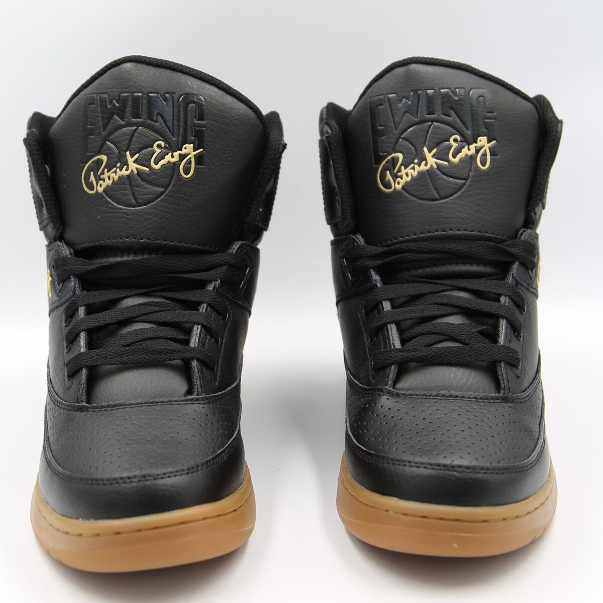 Patrick Ewing Athletics 33 Hi Size 9.5 Men's Black Gum Sole Patrick Ewing Athletics 33 Hi Size 9.5 Men's Black Gum Sole