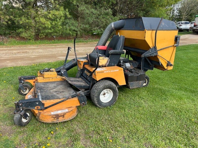 WOODS MOW N MACHINE LAWN MOWER 6160 GRASSHOPPER DECK FEMALE PTO