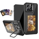 For iPhone 15 Pro Max 14 13 NFC Case Lens Stand with A.I App E Ink Smart Display
