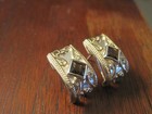 NF THAILAND 14K/STERLING SMOKY TOPAZ LEVERBACK EARRINGS — photo 3
