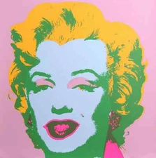 ANDY WARHOL Pop Art Poster or Rolled Canvas Print "Marilyn" Marilyn Monroe #xhj