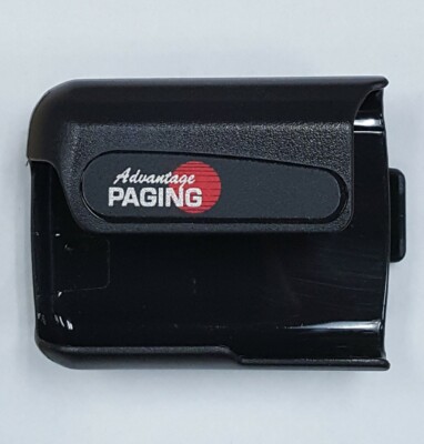 0162481E01 Motorola Advisor Gold Flex Black Pager Holster * NEW * FREE SHIPPING