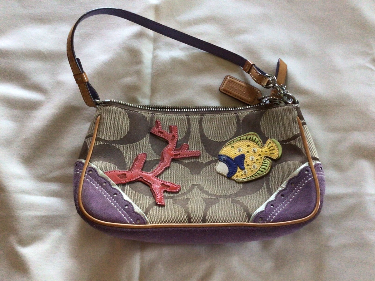 Coach fish purse Clearance