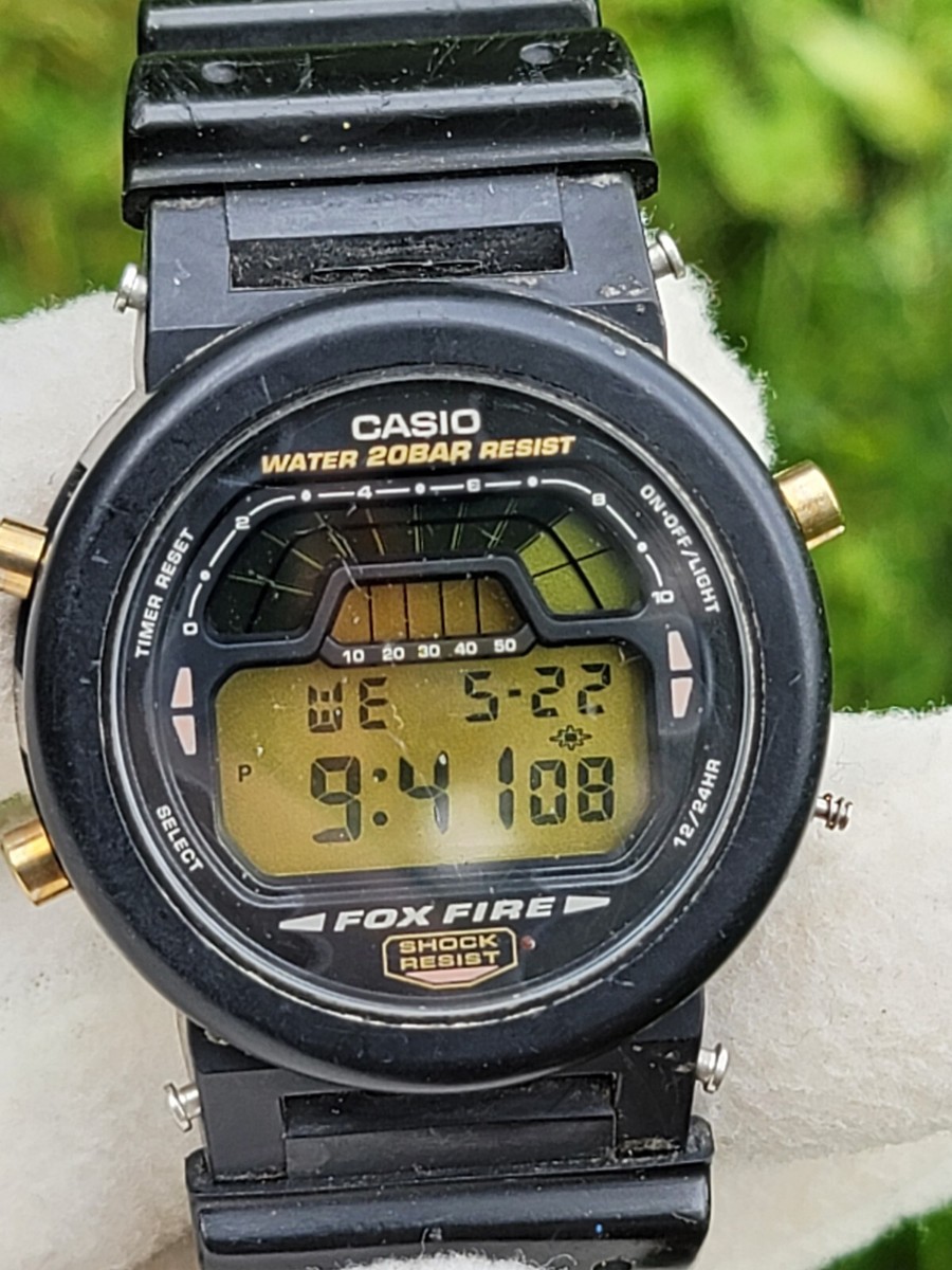 CASIO G-SHOCK FOX FIRE 1548 -DW-8700 No Light