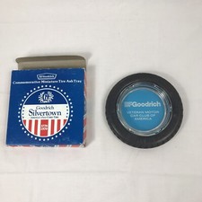 Vintage Bf Goodrich Rubber Tire Ashtray Silvertown Advertising Collectible Wbox
