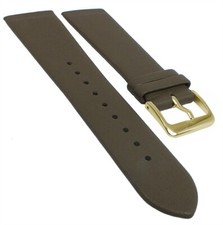 Graf Uhrenarmband | Kalbsleder ohne Naht > glatt | taupe für Skagen