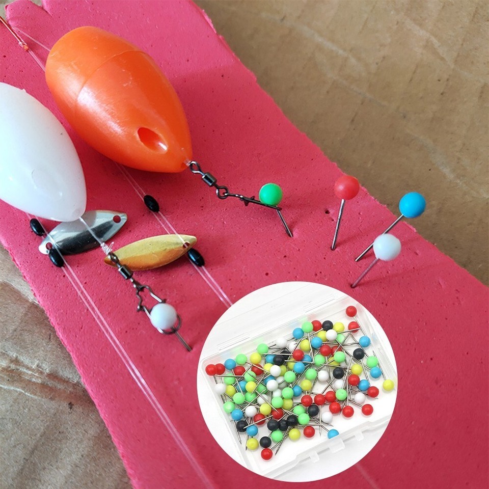 Lightweight Mixed Multi Colour Spare Pins Box Rig Safe Carp Fishing