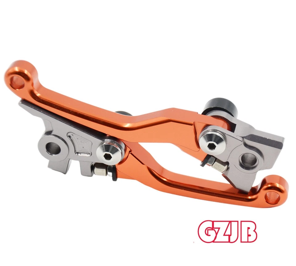 Nuevas palancas de embrague de freno de pivote CNC para 65SX 105SX 2004-2011 85SX 2003-2011 Foto 2 de 4