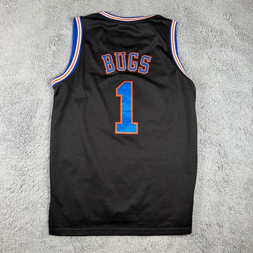 Vintage Champion Basketball Trikot Tune Squad Small Bugs 1 schwarz NBA Space Jam - Bild 5 von 8