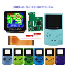 Easy to install GBC AMOLED OLED Touch Screen Built-in Menu Kit For GameBoy Color