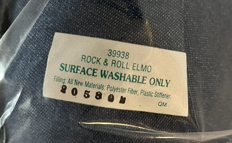 Guitarra de peluche Rock N Roll Elmo toca música canta y agita 1997 Avon primer lanzamiento Foto 4 de 4