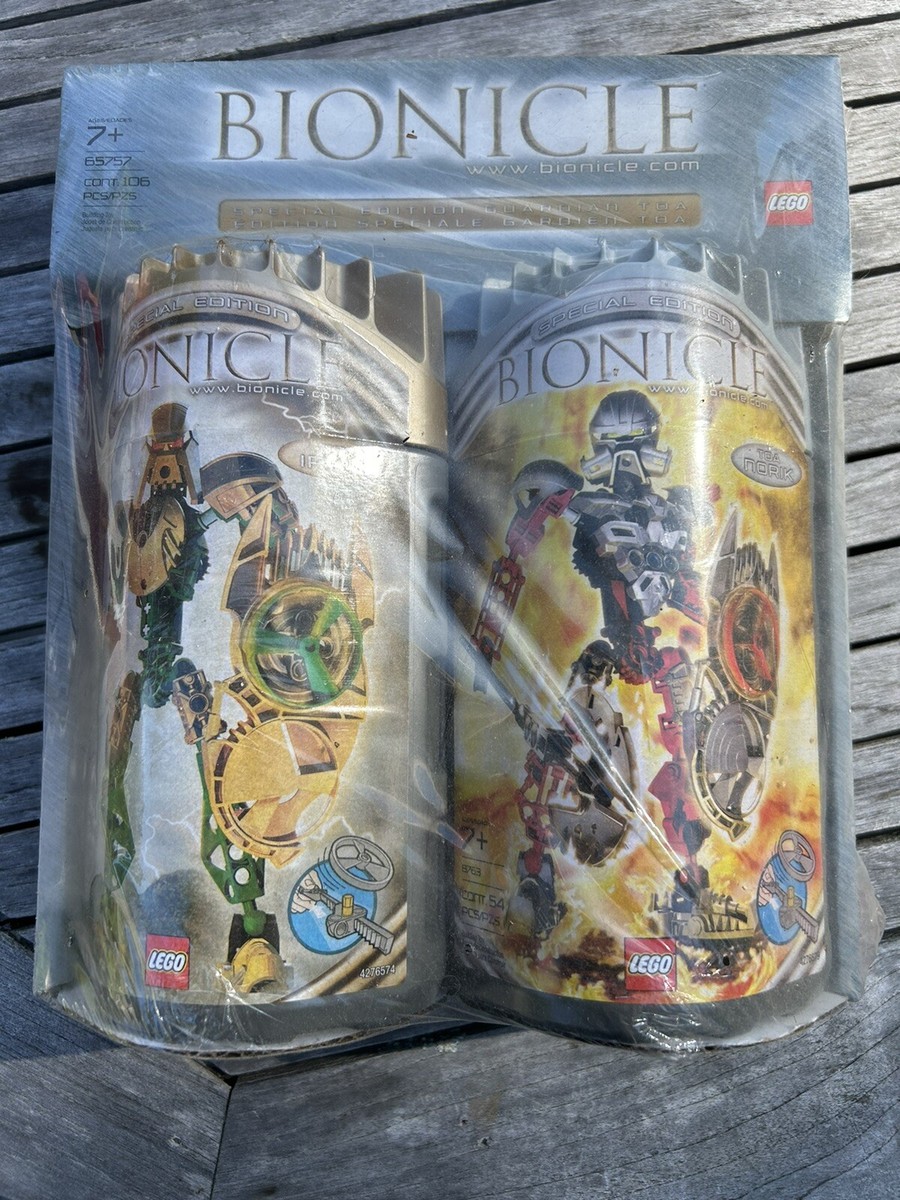 Bionicle Toa Iruini and Toa Norik special Edition Factory sealed
