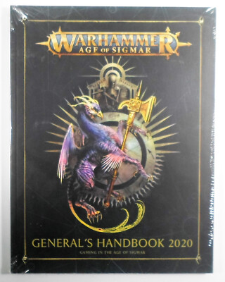 WARHAMMER AOS GENERAL'S HANDBOOK 2020 BOOK & PITCHED BATTLE PROFILES NOTEBOOK