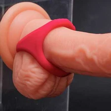 Triangle Penis Ring Cock Ring Male Scrotum SM Ball Stretcher Delayed Ejaculation