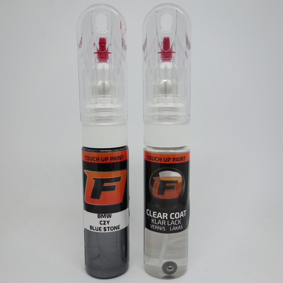 for BMW C2Y BLUE STONE Touch Up Paint Pen Kit Brush Scratch eBay